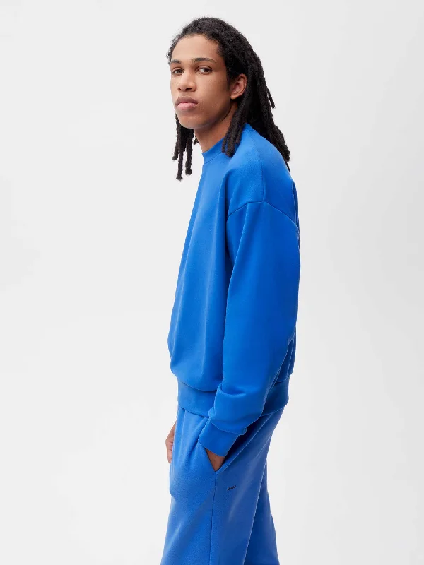 365 Midweight Track Pants—cobalt blue