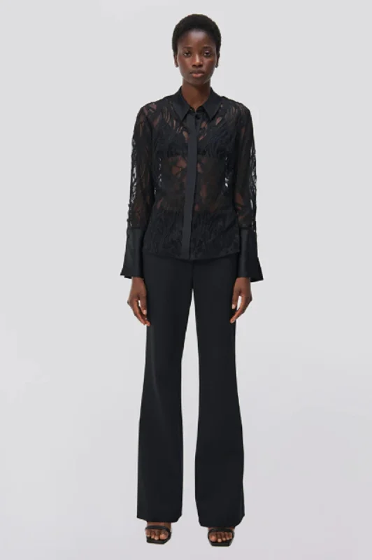 Candela Long Sleeve Lace Shirt