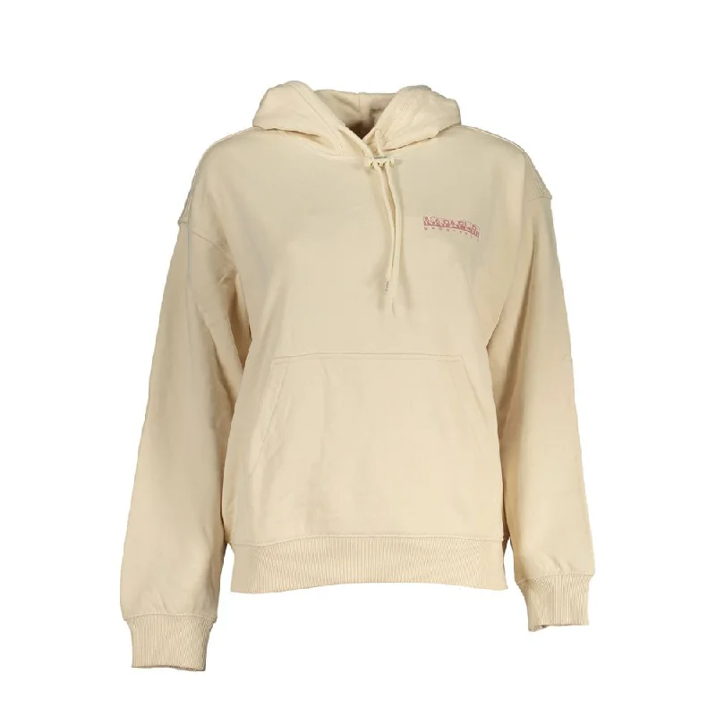 Napapijri  Cotton Hooded Sweatshirt with Contrast Women's Details