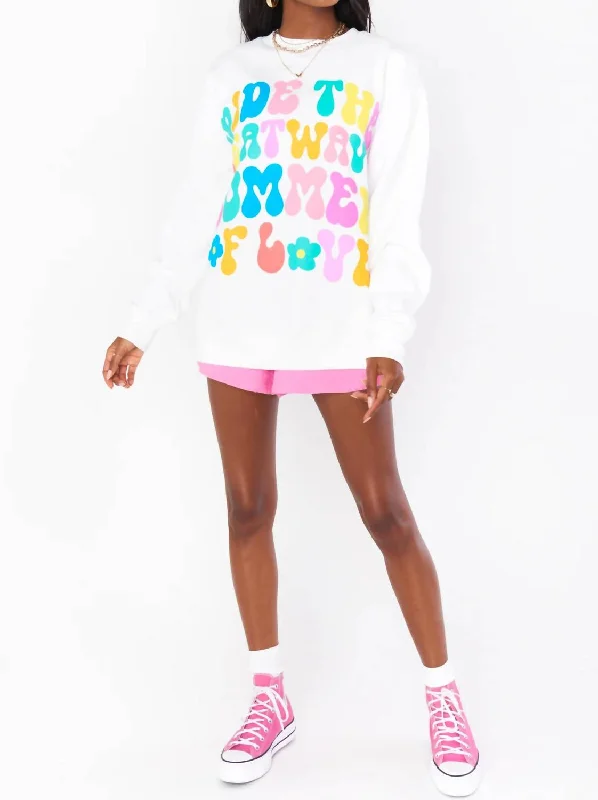 Stanley Sweatshirt In Summer Of Love