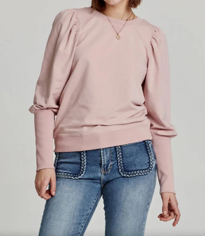 Tayna Sweatshirt In Rose Smoke