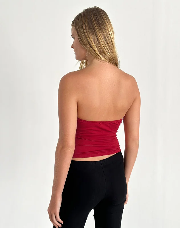 Tifose Twist Front Top in Adrenaline Red