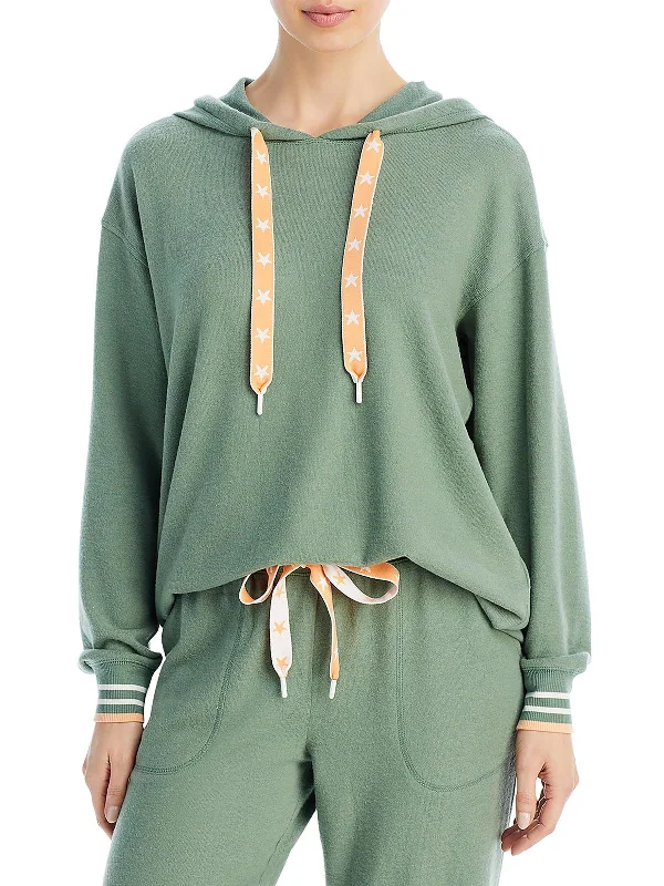 Womens Stretch Polyester Hoodie