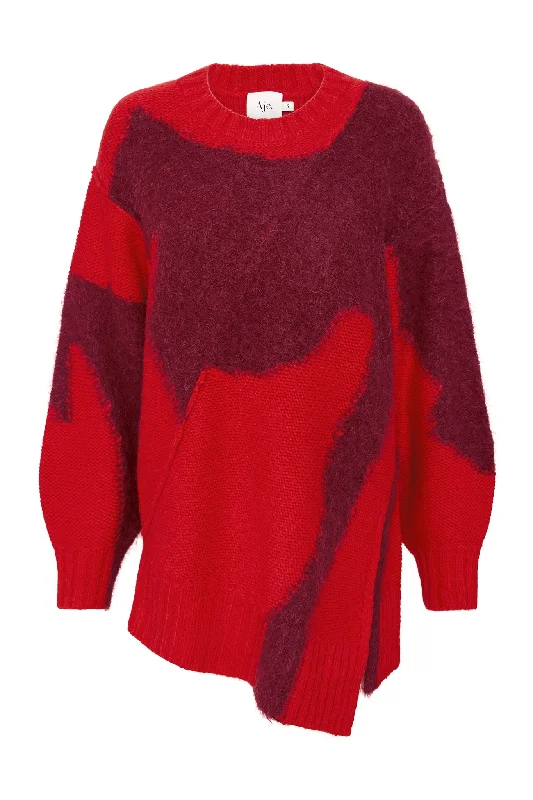 Addie Intarsia Knit Jumper