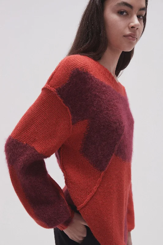 Addie Intarsia Knit Jumper