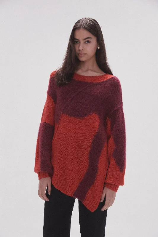 Addie Intarsia Knit Jumper