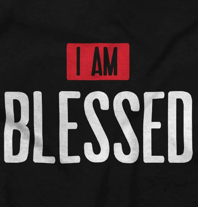 I Am Blessed Ladies T Shirt