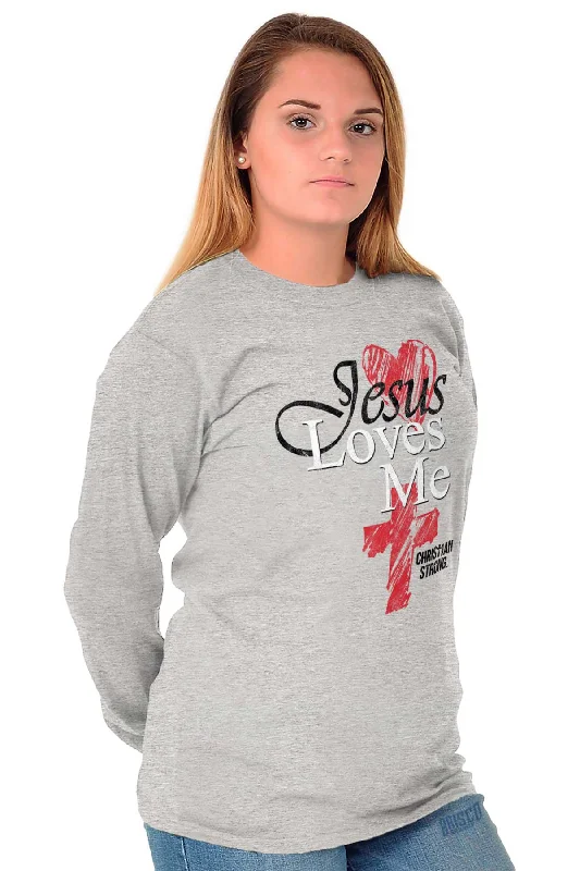 Jesus Loves Me Long Sleeve T-Shirt