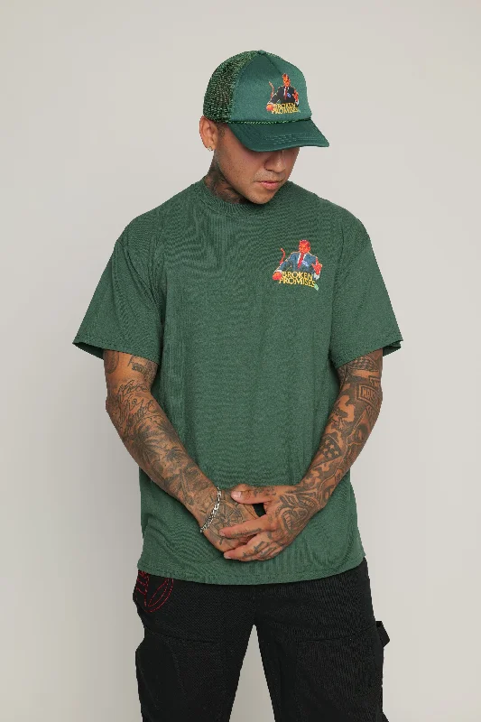 Love is a Gamble Tee Green