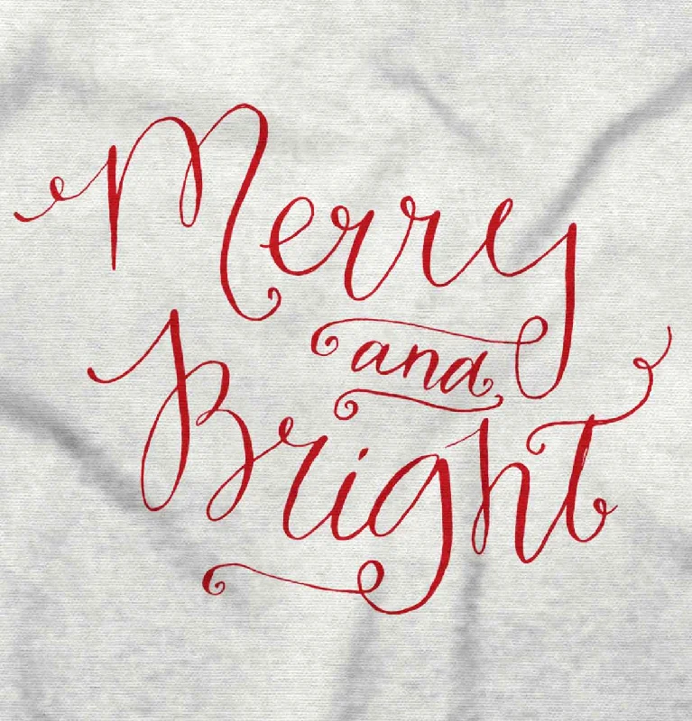 Merry And Bright Long Sleeve T-Shirt