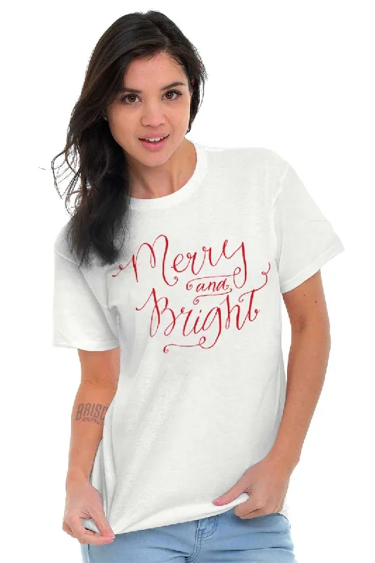 Merry & Bright T Shirt