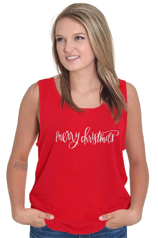 Merry Christmas Tank Top