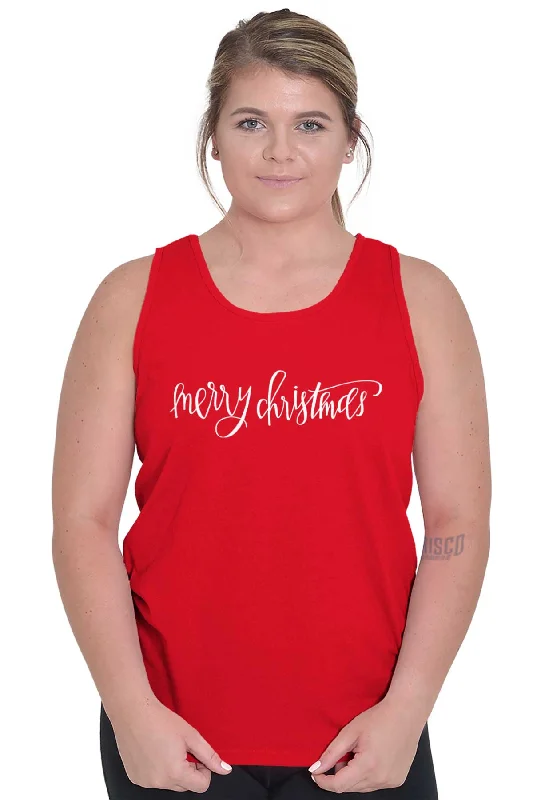 Merry Christmas Tank Top