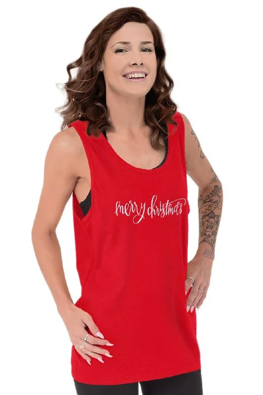 Merry Christmas Tank Top