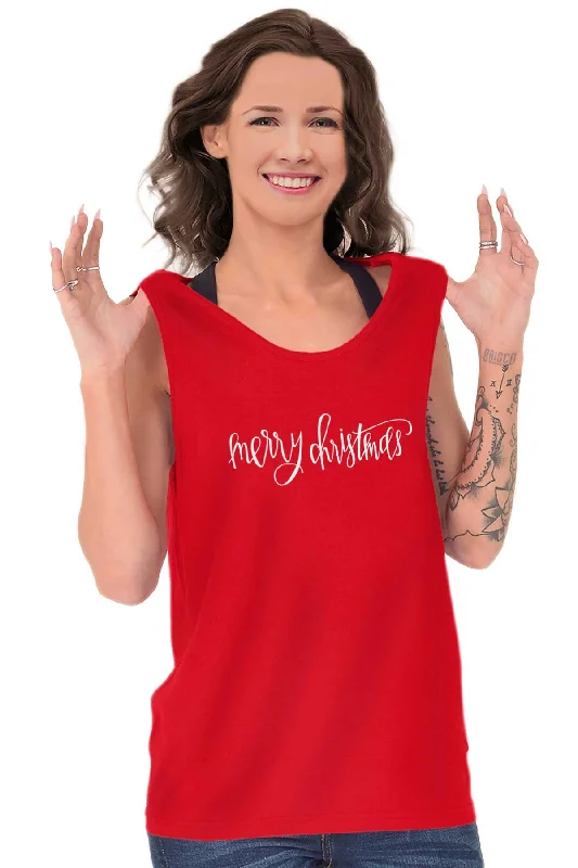 Merry Christmas Tank Top