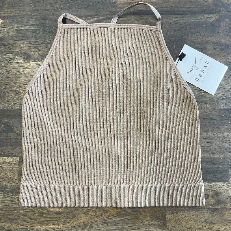 Mocha Seamless Cami