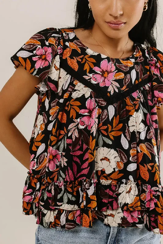 Nola Floral Blouse - FINAL SALE