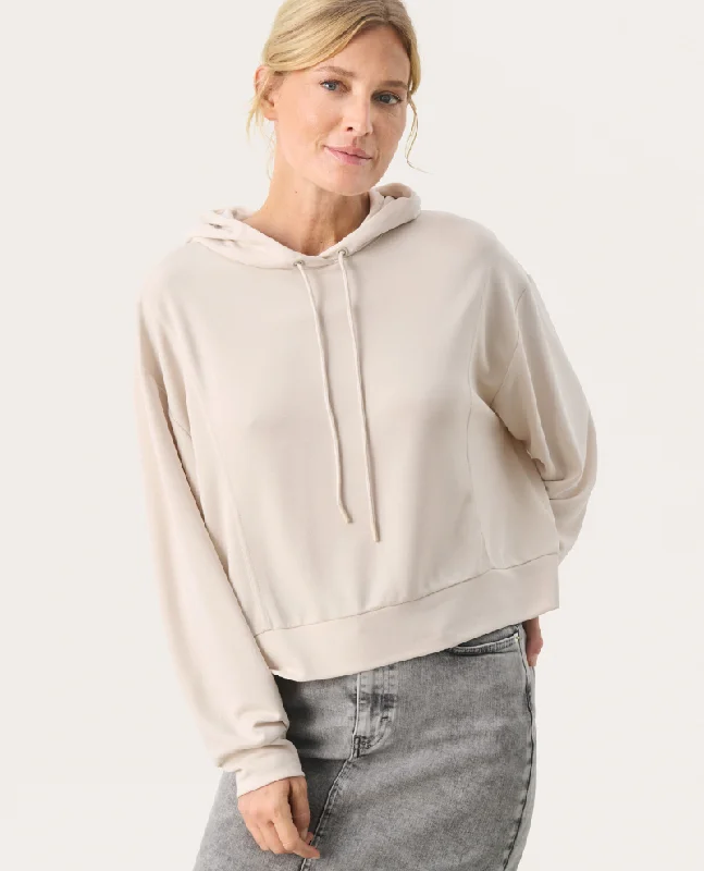 Part Two Josine Moonbeam Cream Hooded Sweatshirt