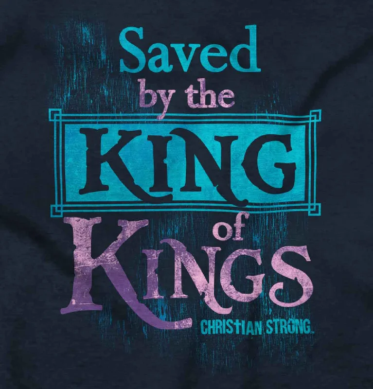 Saved by King of Kin Ladies T Shirt