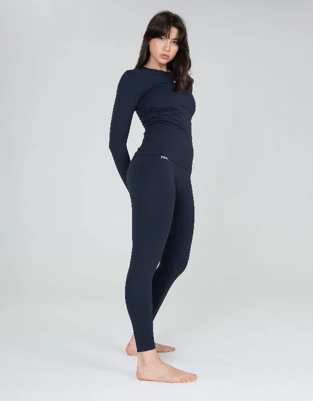 Premium Seamless V6 Long Sleeve - Vesper (Navy)