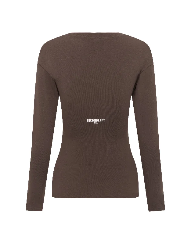 SL BW Long Sleeve Sable - Brown