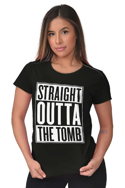 Straight Outta The T Ladies T Shirt