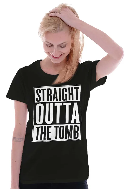 Straight Outta The T Ladies T Shirt