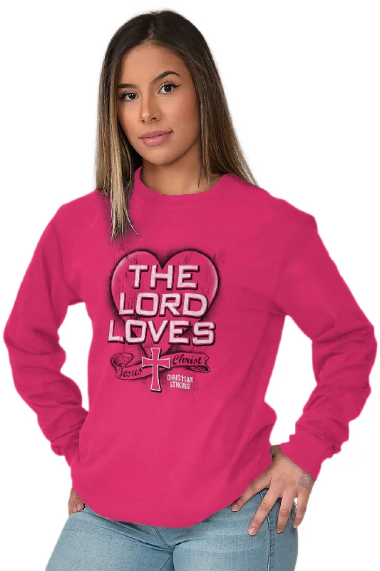 The Lord Saves Long Sleeve T-Shirt