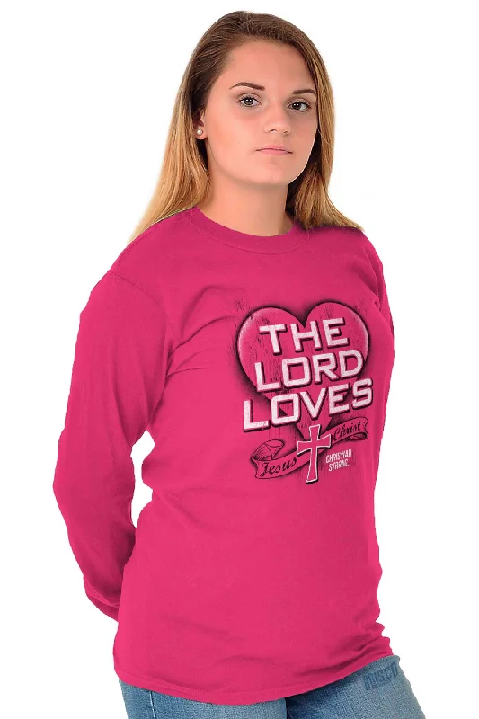 The Lord Saves Long Sleeve T-Shirt