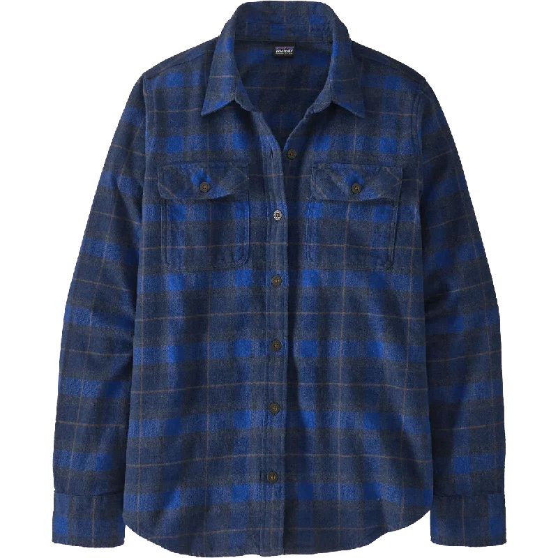 Women's Long Sleeve Midweight Fjord Flannel Shirt