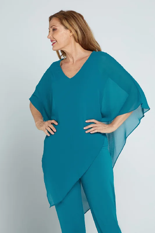 Aubriella Top - Teal