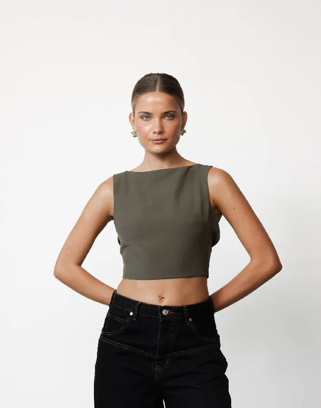 Danica Top (Olive)