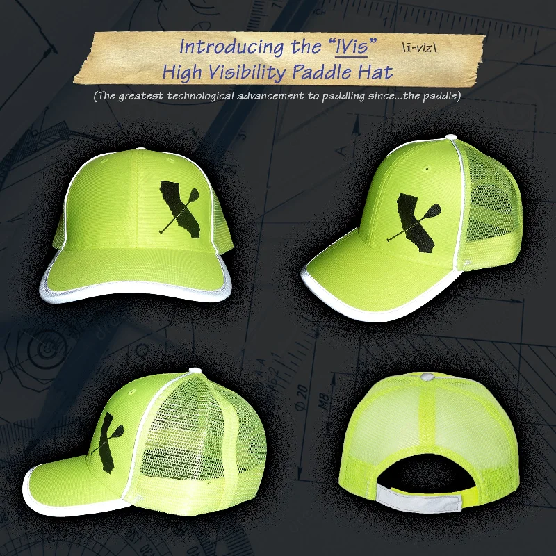 IVis High Visibility Reflective Paddle Hats