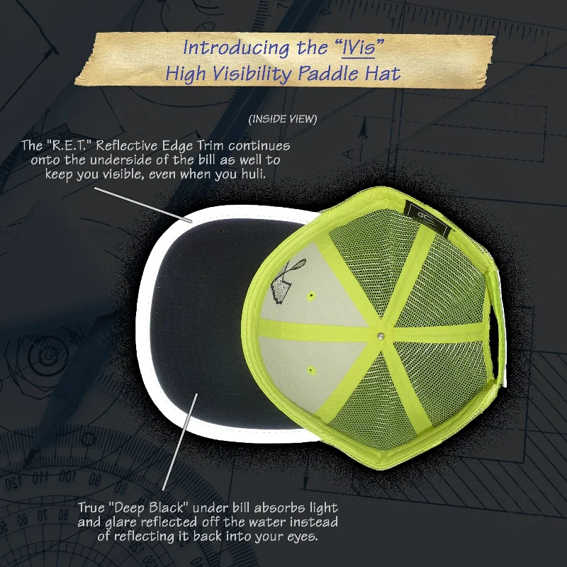 IVis High Visibility Reflective Paddle Hats