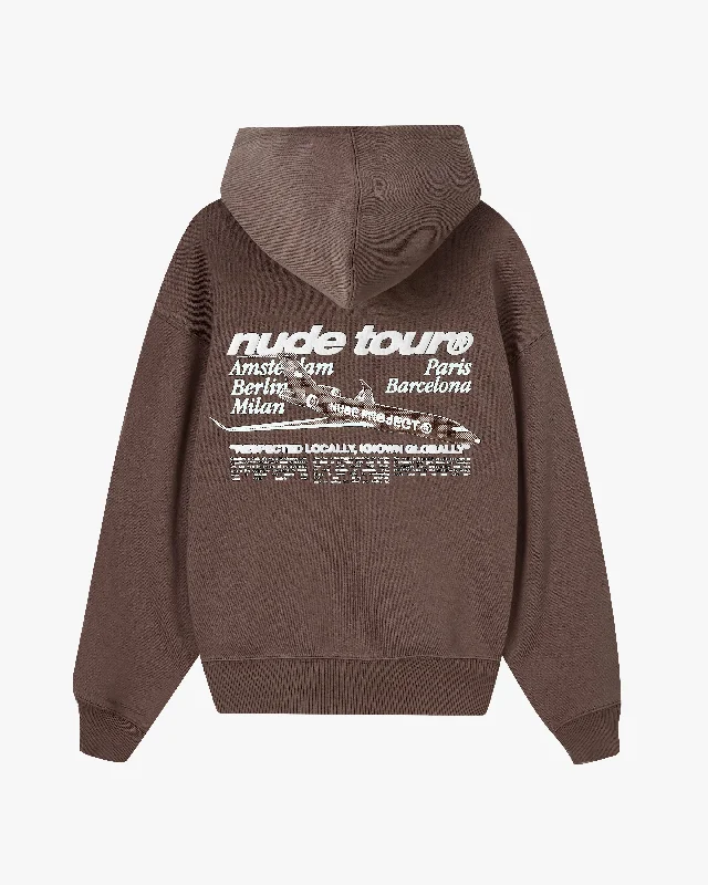 NUDE TOUR* HOOD CHOCOLATE