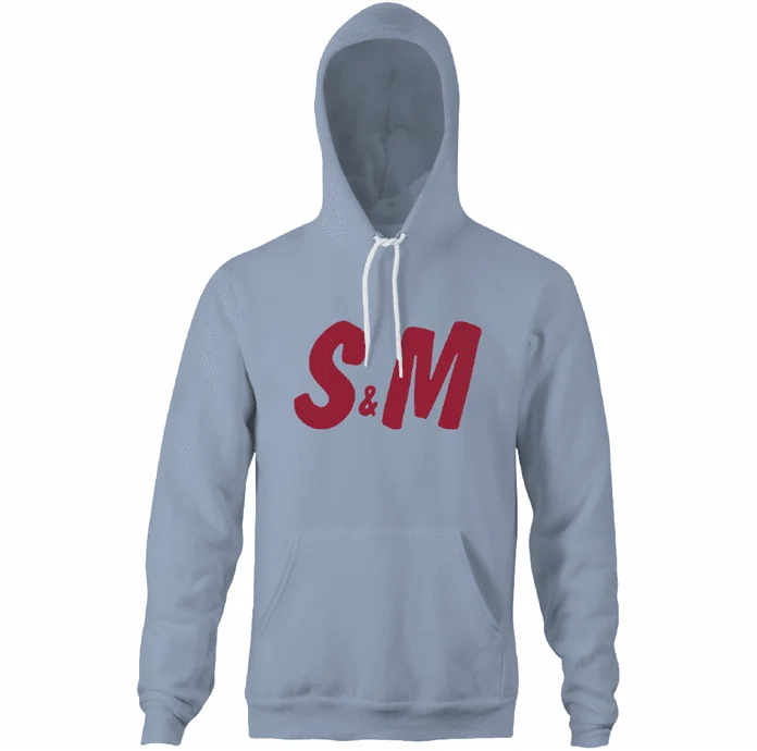 Hoodie / LightBlue / M