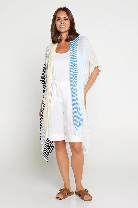 Zoya Summer Cape - Coastal Stripe