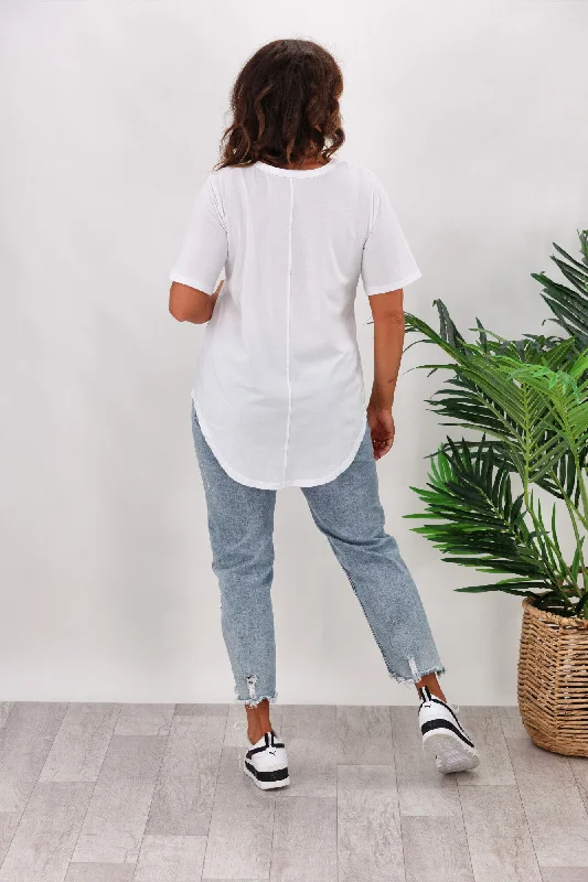 Betty Basics Ariana Tee White