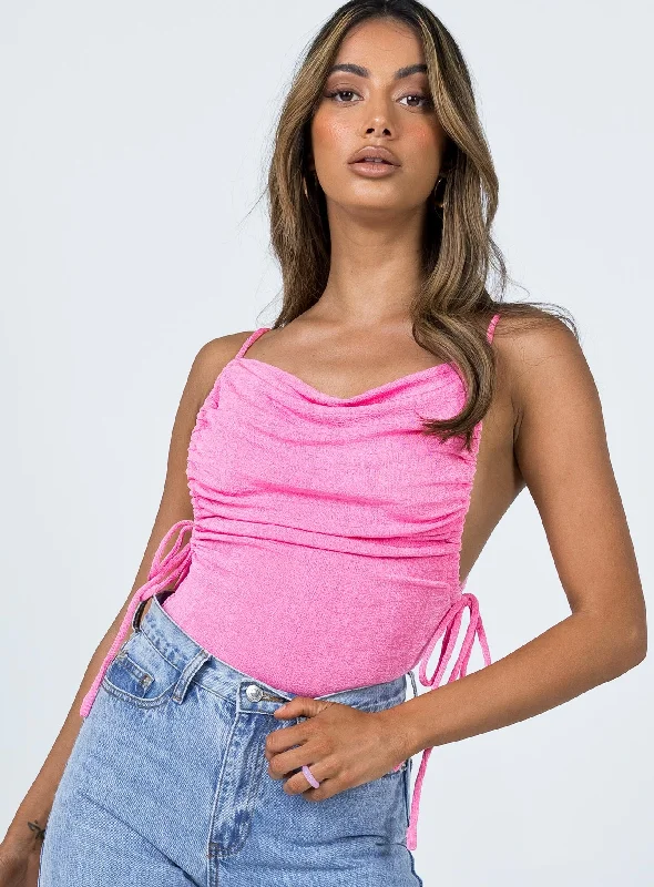 Edie Bodysuit Pink