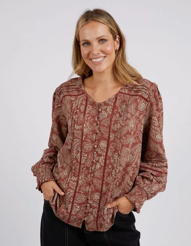 Foxwood Juliette Paisley Top