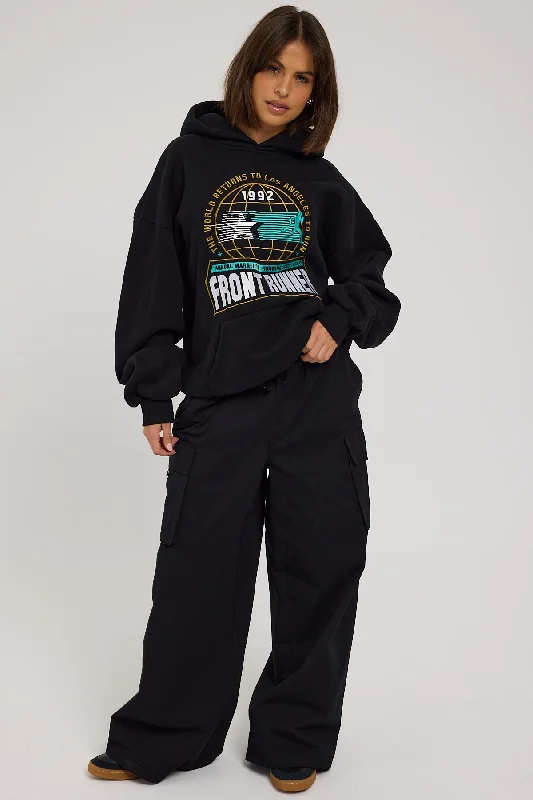 Front Runner LA Marathon Hoodie Black