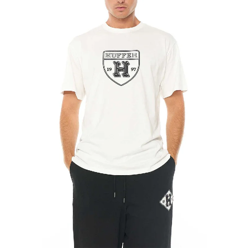 Huffer Mens Sup Tee/ Accolade Chalk