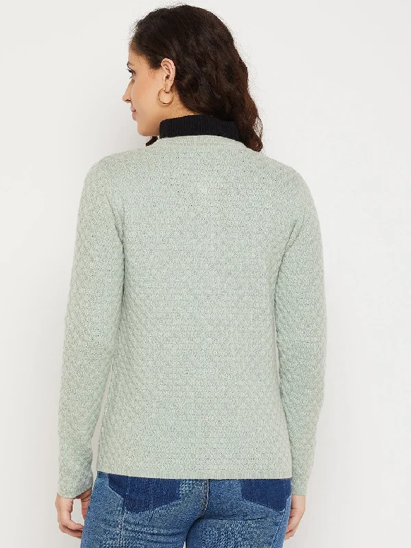 Madame  Green Cardigan