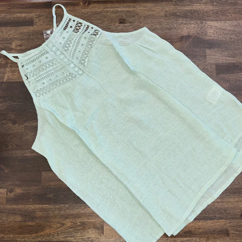 Mint Halter Woven Top