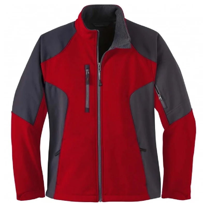 North End - Women's Compass Colour Block Soft Shell Jacket (78077 751)