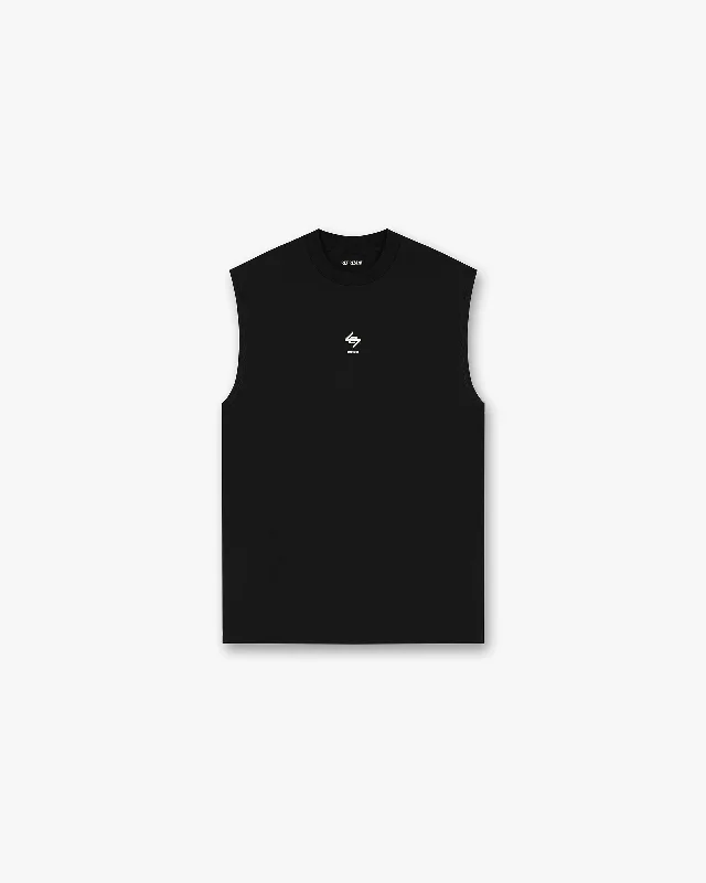 247 Oversized Tank - Jet Black