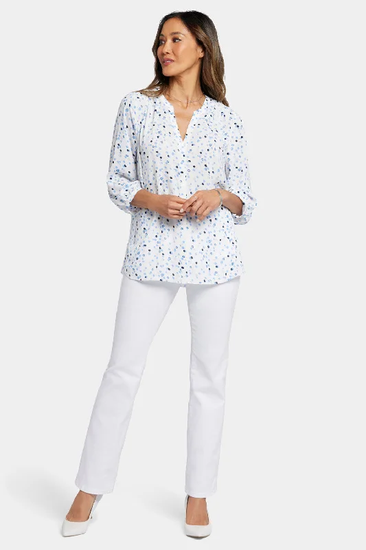 Pintuck Blouse - Leyla Dots