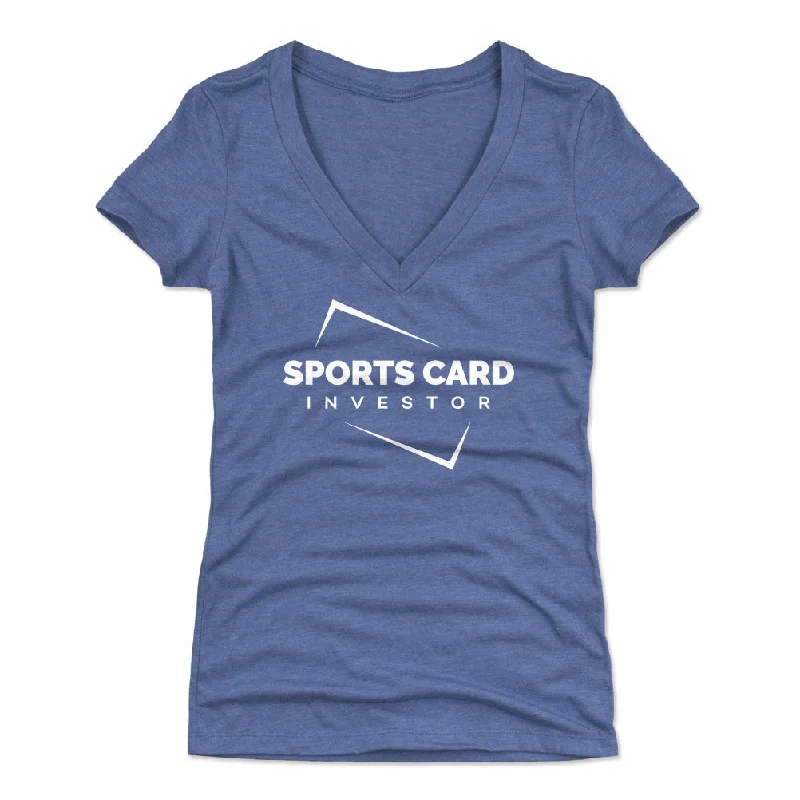 Women's V-Neck T-Shirt / Tri Royal / S