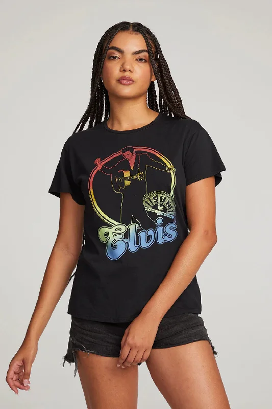 Sun Records Rainbow Elvis Tee