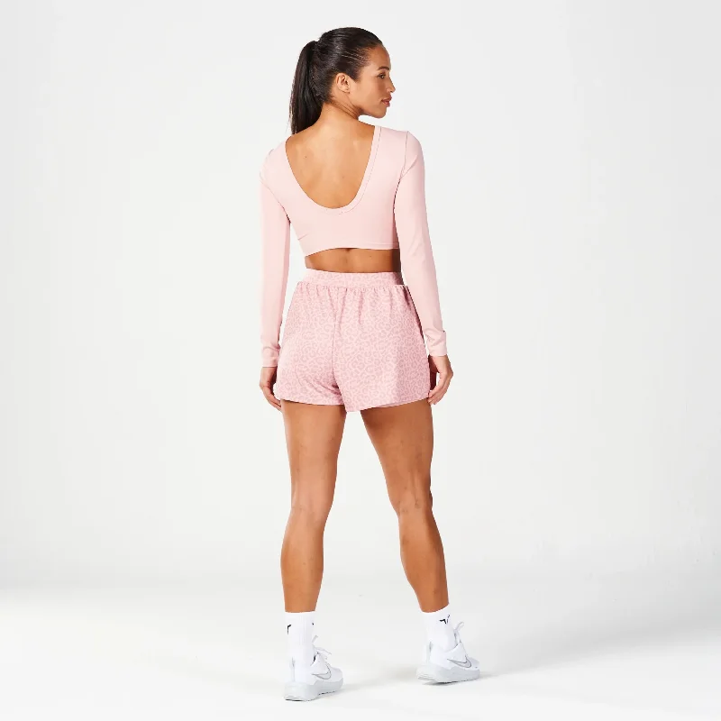 Warrior Crop Top 2.0 - Pale Mauve